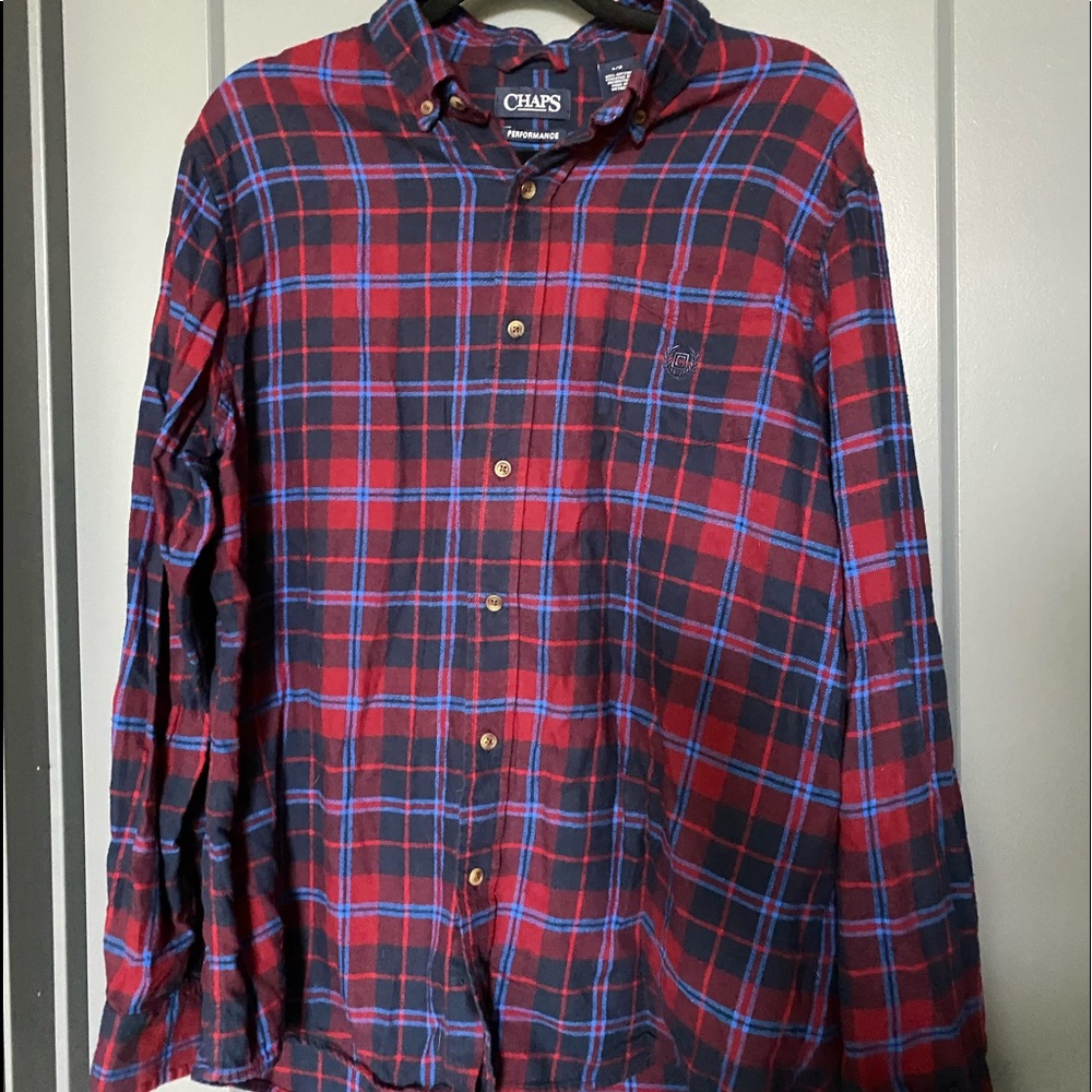 Chaps | Red Flannel Button Down